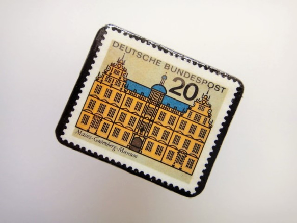 德國郵票胸針1454 第2張的照片