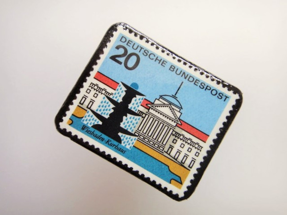 德國郵票胸針1456 第2張的照片