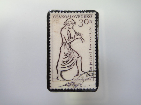 捷克斯洛伐克郵票胸針1476 第1張的照片