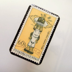 捷克斯洛伐克郵票胸針1480 第2張的照片