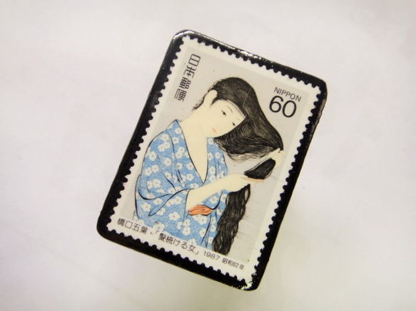 日本郵票胸針1535 第2張的照片
