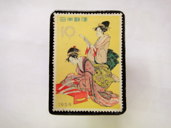 日本郵票胸針1552 第1張的照片