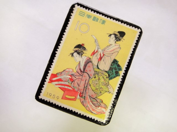 日本郵票胸針1552 第2張的照片