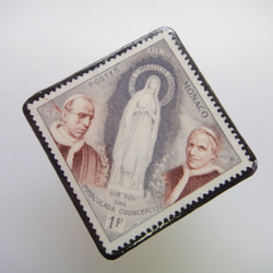 摩納哥聖誕郵票胸針1578 第2張的照片