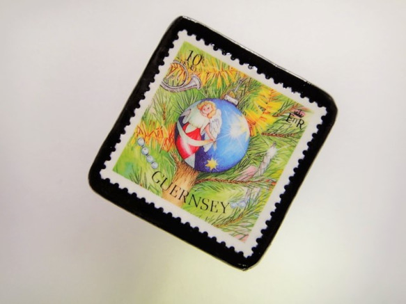 甘地聖誕郵票1940年胸針 第2張的照片