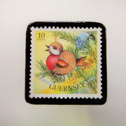 甘地聖誕郵票胸針1946 第1張的照片
