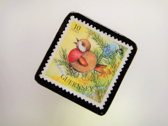 甘地聖誕郵票胸針1946 第2張的照片