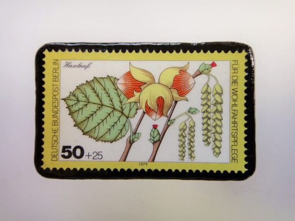 德國堅果郵票胸針2505 第1張的照片