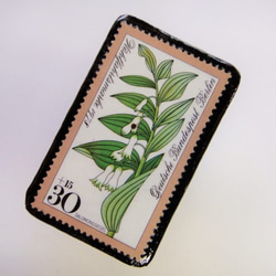 ドイツ　花切手ブローチ2513 2枚目の画像