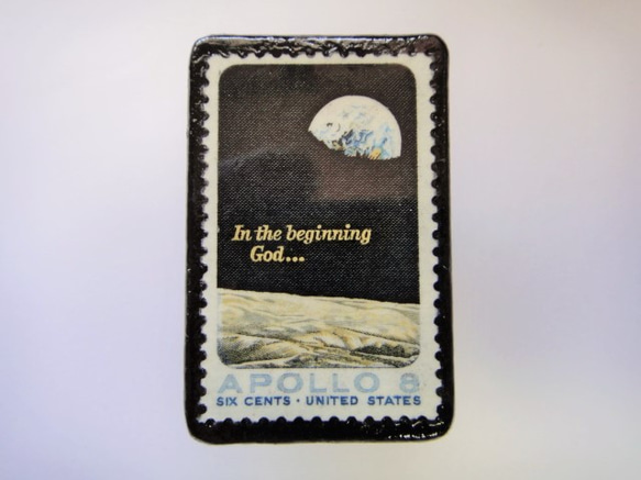 美國阿波羅8郵票胸針2687 第1張的照片