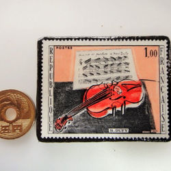 法國1965年“Deyufui”郵票胸針2934 第3張的照片