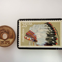 アメリカ1990年　切手ブローチ 2939 3枚目の画像