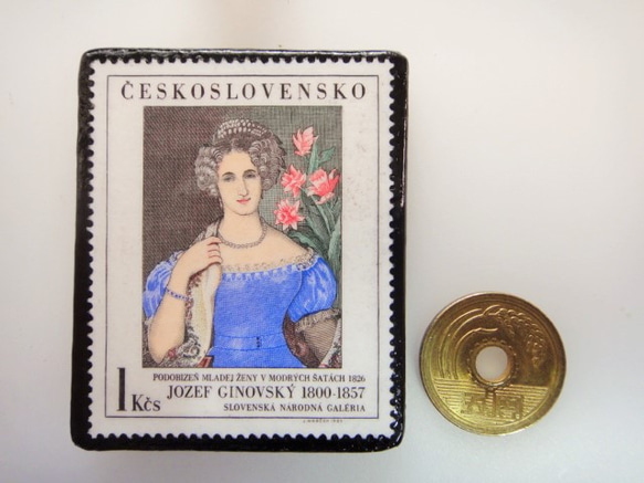 捷克斯洛伐克郵票胸針3019 第3張的照片