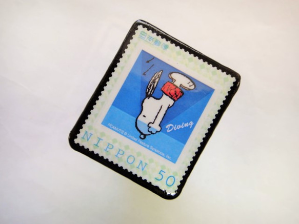 日本郵票胸針3227 第2張的照片