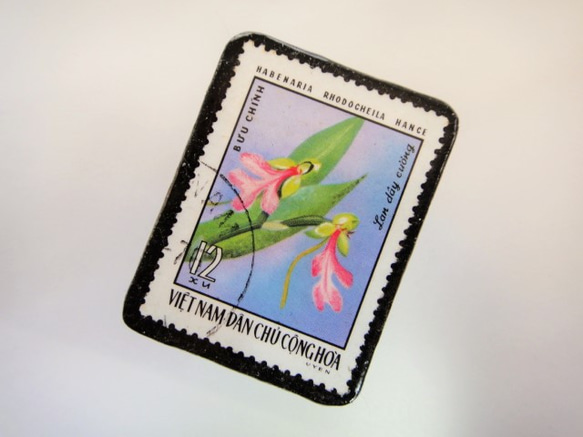 花切手ブローチ3352 2枚目の画像