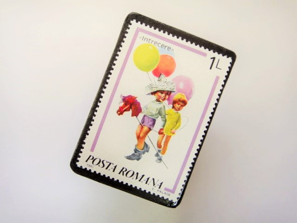 羅馬尼亞郵票胸針3373 第2張的照片