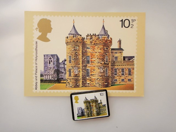 英國城堡郵票胸針（用明信片）3410 第4張的照片