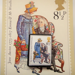 英國郵票胸針（帶明信片）3439 第1張的照片