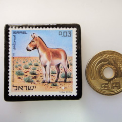 イスラエル　切手ブローチ3487 3枚目の画像