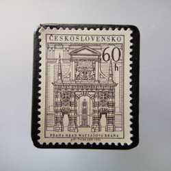 捷克斯洛伐克郵票胸針3587 第1張的照片
