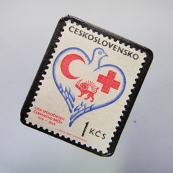 捷克斯洛伐克郵票胸針3595 第2張的照片