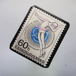 捷克斯洛伐克郵票胸針3601 第2張的照片