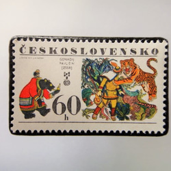 捷克斯洛伐克郵票胸針3612 第1張的照片