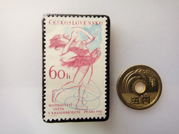 捷克斯洛伐克郵票胸針3621 第3張的照片