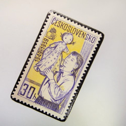 捷克共和國斯洛伐克郵票胸針3625 第2張的照片