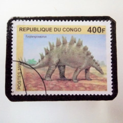剛果恐龍郵票胸針3652 第1張的照片