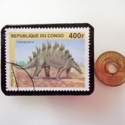 剛果恐龍郵票胸針3652 第3張的照片