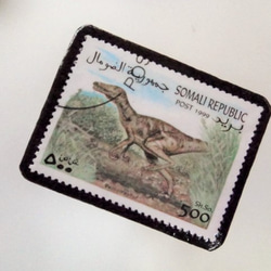 索馬里恐龍郵票胸針3655 第2張的照片
