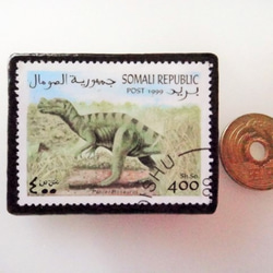 索馬里恐龍郵票胸針3658 第3張的照片