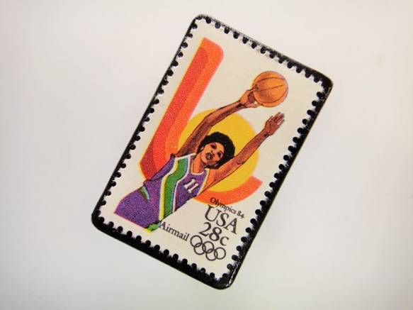 美國奧運郵票胸針3754 第2張的照片