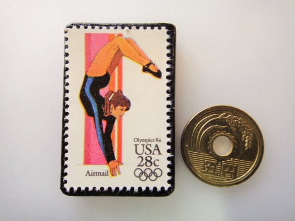 美國奧運郵票胸針3756 第3張的照片