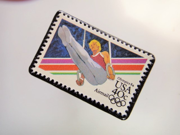 美國奧運郵票胸針3763 第2張的照片