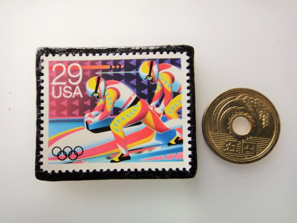 美國奧運郵票胸針3772 第3張的照片