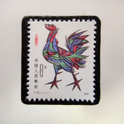 中國郵票胸針3842 第1張的照片