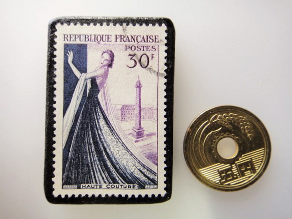 法國郵票胸針3873 第3張的照片