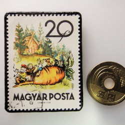 匈牙利童話郵票胸針3893 第3張的照片