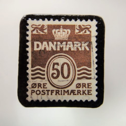 丹麥郵票胸針3914 第2張的照片