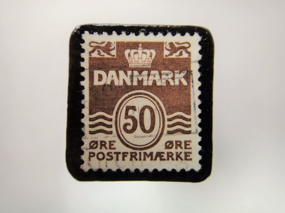 丹麥郵票胸針3914 第2張的照片