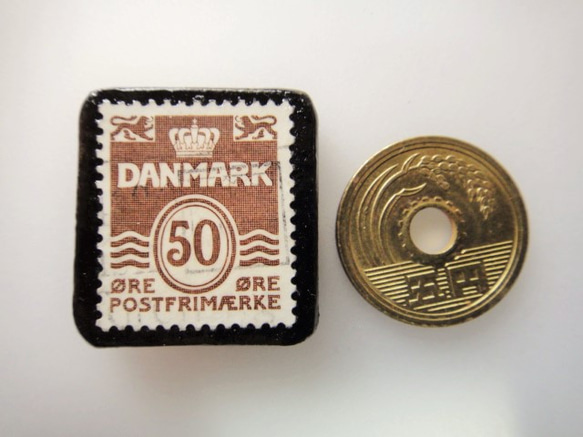 丹麥郵票胸針3914 第4張的照片