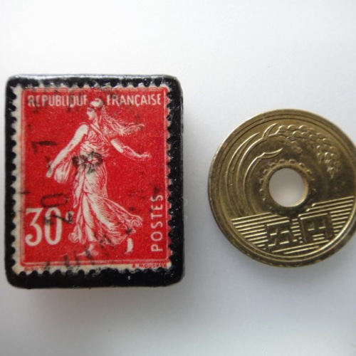 5627 外国切手 フランス 1970年 天文観測所 凹版 4ブロック