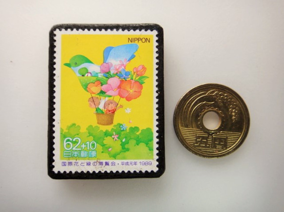 日本郵票胸針3933 第3張的照片