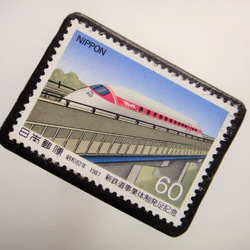 日本鐵路郵票胸針3935 第2張的照片