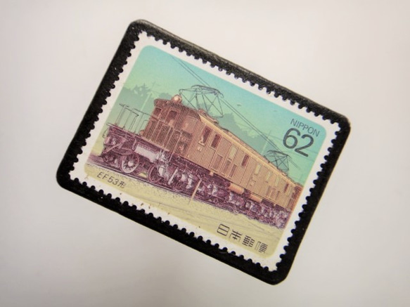 日本鐵路郵票胸針3942 第2張的照片