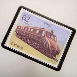 日本　 鉄道切手ブローチ 3943 2枚目の画像
