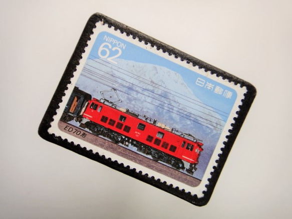 日本鐵路郵票胸針3945 第2張的照片