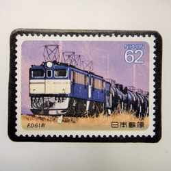 日本鐵路郵票胸針3948 第1張的照片